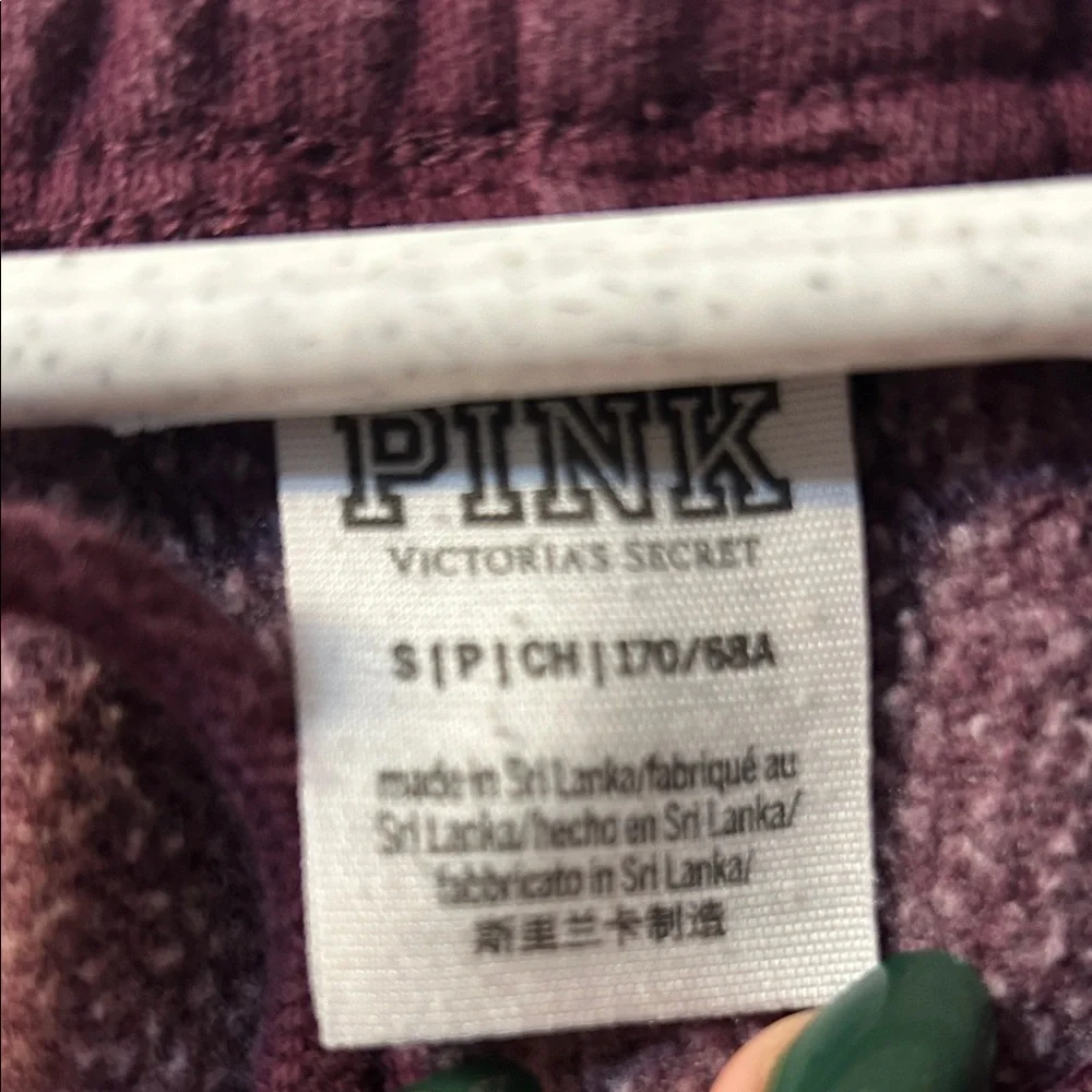 VINTAGE PINK Maroon Jogger Pants - Picture 7 of 8